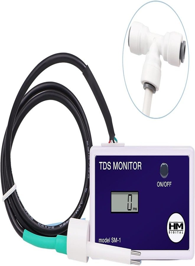 HM Digital Single in-Line SM-1 TDS Monitor 0-9990 ppm - Image 4